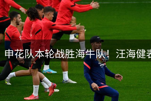 申花队本轮战胜海牛队！汪海健表现不俗，未来获赞可进国足